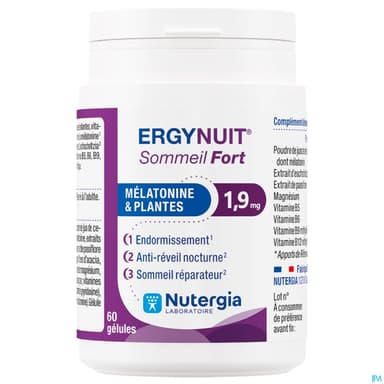 ERGYNUIT SOMMEIL FORT GELULE 60