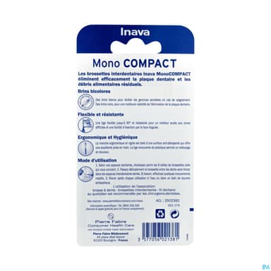 INAVA BROSSETT MONO COMP NOIR 4+2