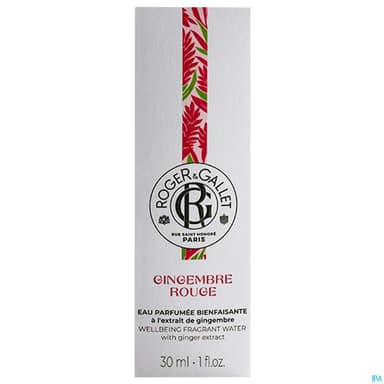 Roger Gallet Gingembre Rouge Eau Parfumee Bienfaisante 30ml