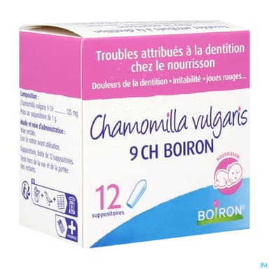 CHAMOMILLA VULG 9CH BOIRON SUP 12