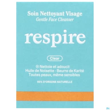 RESPIRE NETTOYANT SOLIDE VISAG 50G