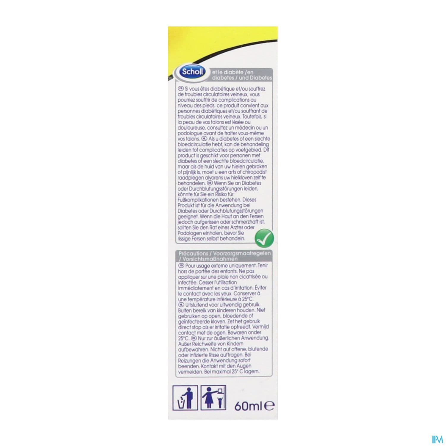 SCHOLL CR ANTI CREVASSE K+ 60ML