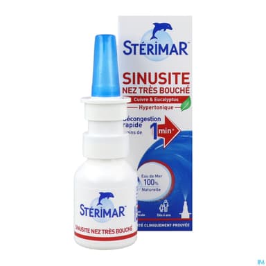 Sterimar Sinusite Nez Tres Bouche Spray 20ml