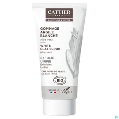 CATTIER GOMMAGE ARGILE BLC 30ML