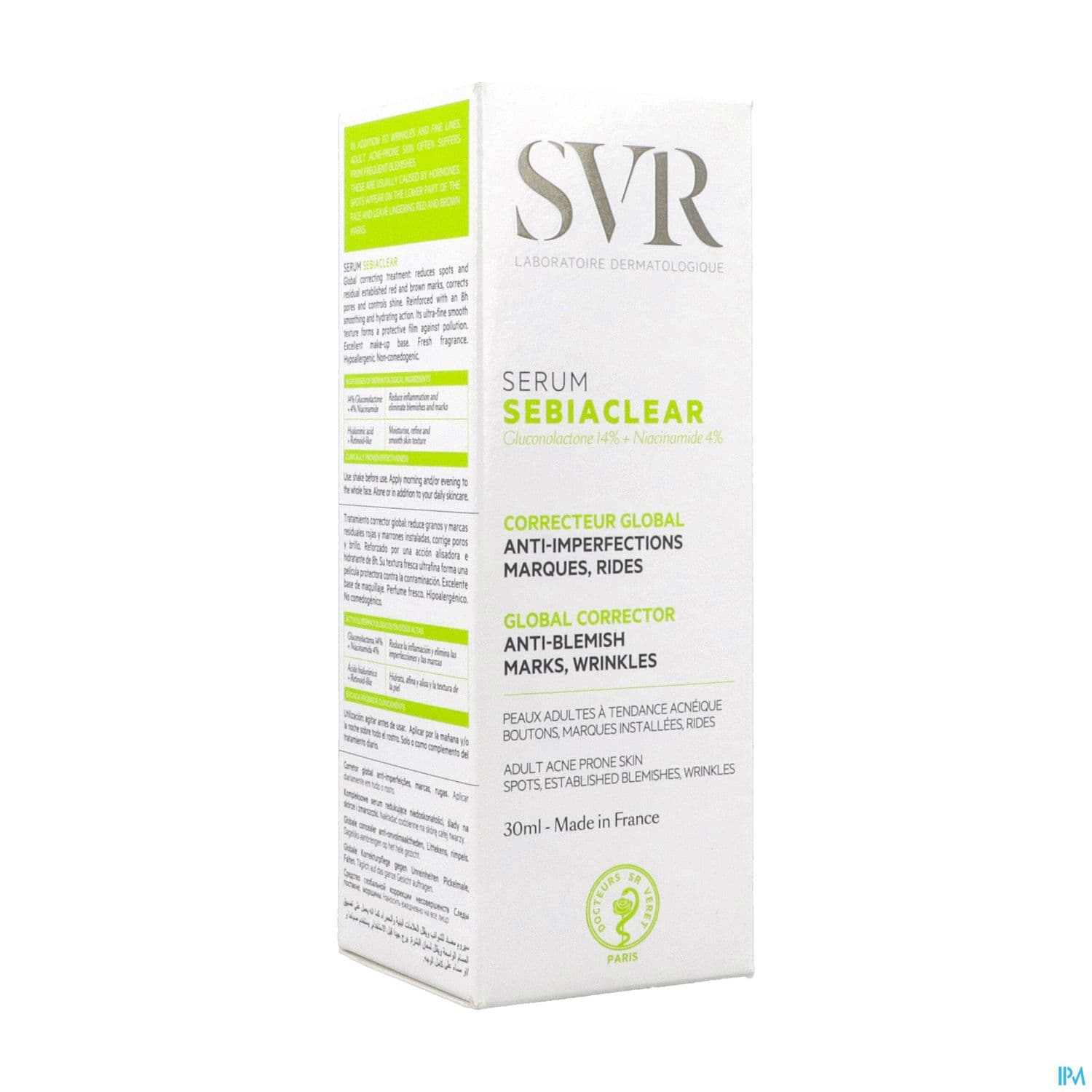 SVR SEBIACLEAR SERUM 30ML.