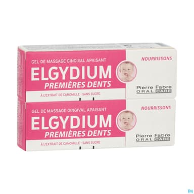 ELGYDIUM 1ER DENT GEL GING NOUR X2