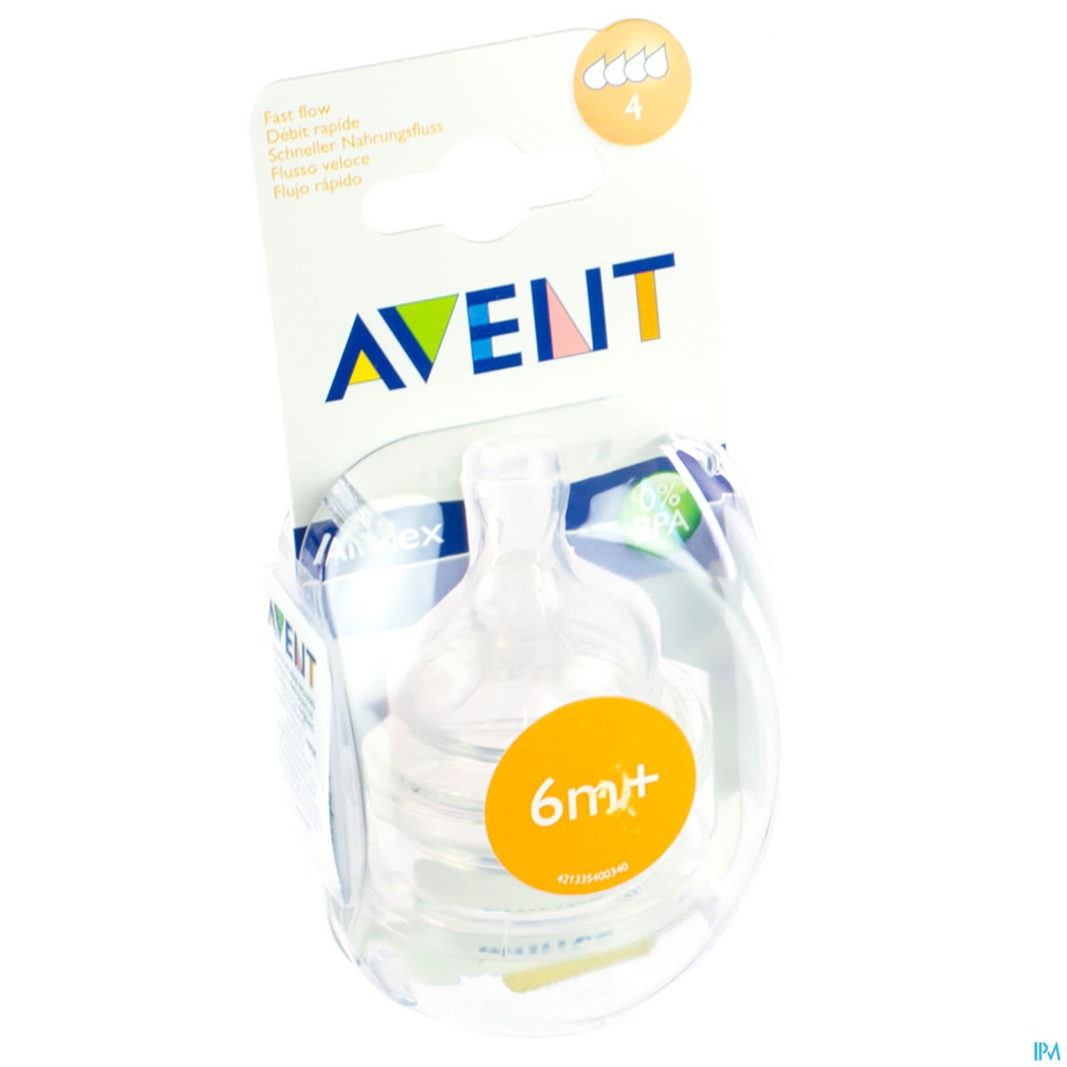 TETINE AVENT SILIC DEBI RAPID/4 X2