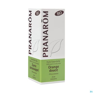 Pranarom Huile Essentielle Bio Orange Douce Zeste 10ml