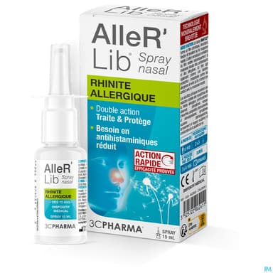 3c Pharma Aller'lib Spray Nasal 15ml
