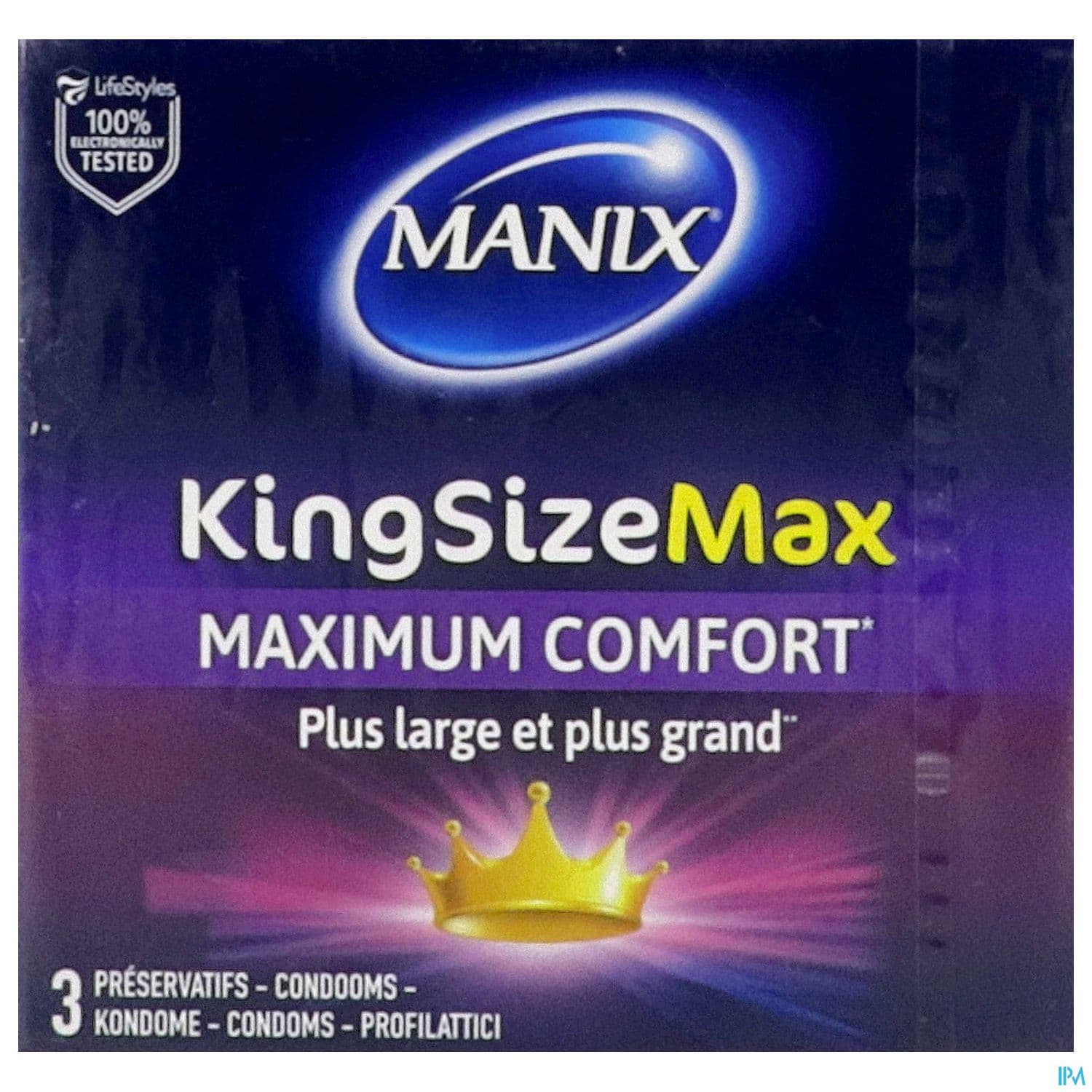 PRESERV MANIX KING SIZE MAX 3