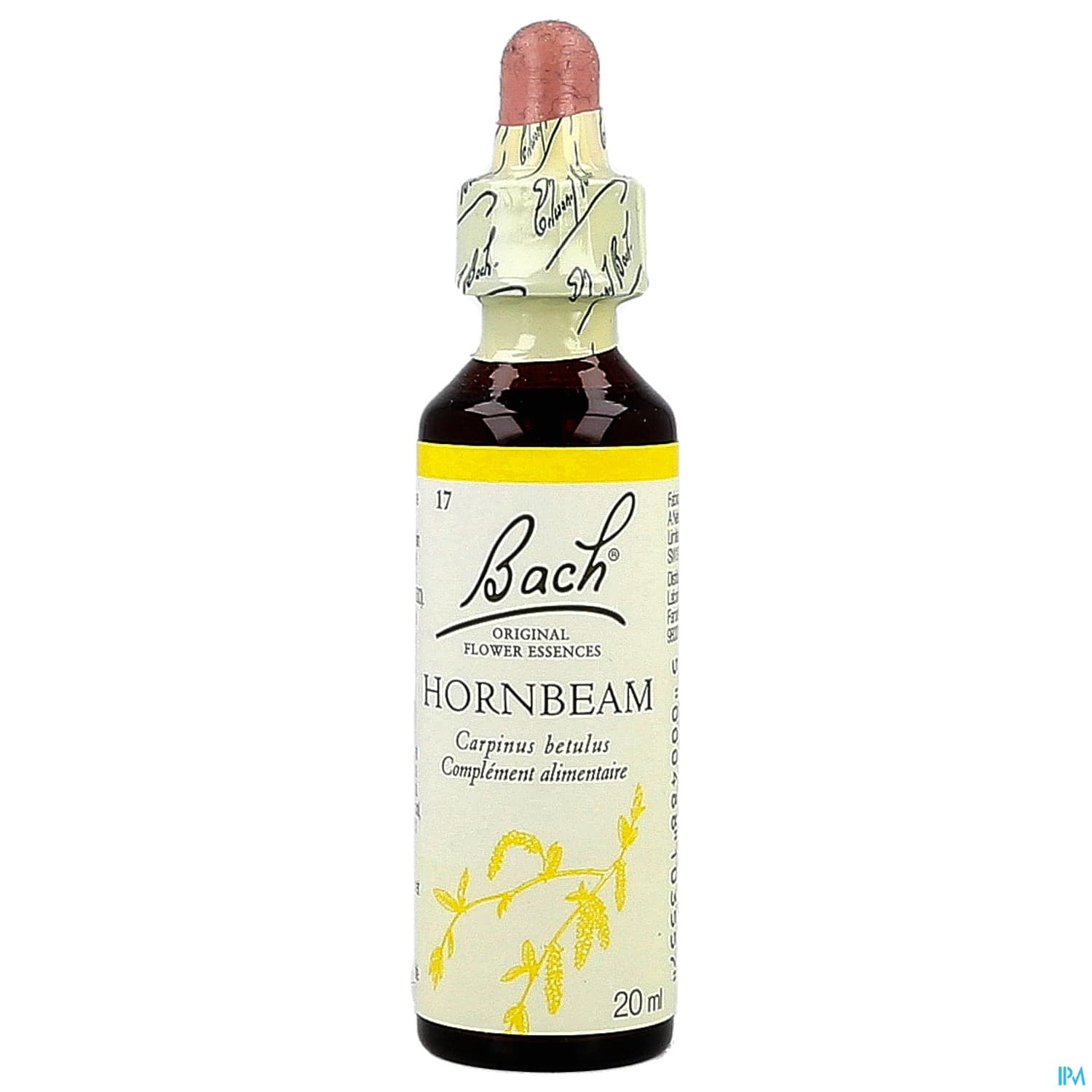 Fleurs De Bach Original 17 Hornbeam Compte Gouttes 20ml