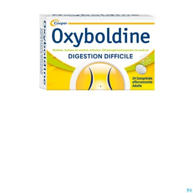 Cooper Oxyboldine Comprime Effervescent 24