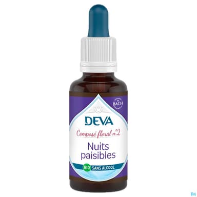 Deva 02-nuits Paisibles Bio Sans Alcool 30ml