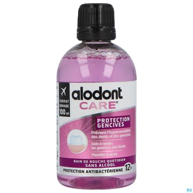 Alodont Care Protect Gencives Sans Alcool Bain De Bouche 100ml