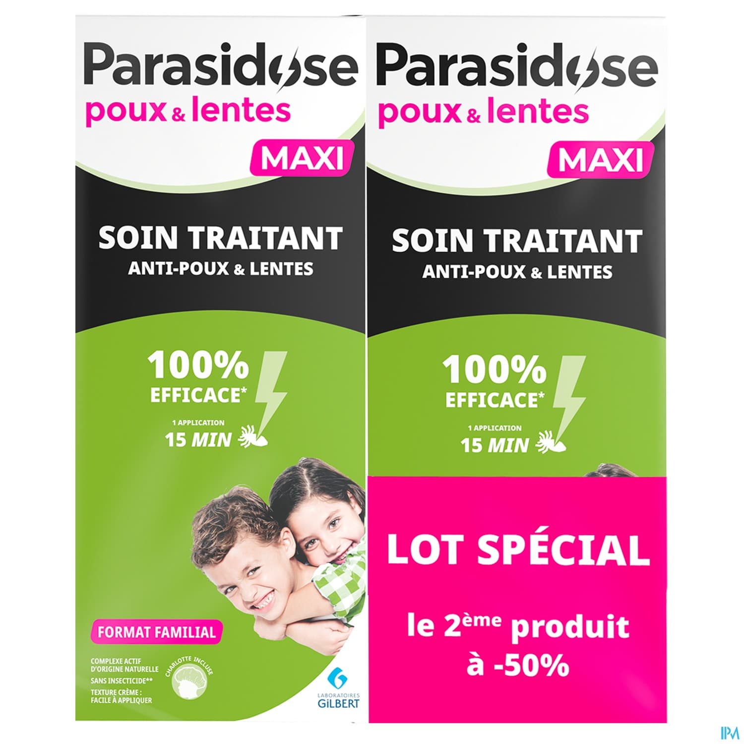 PARASIDOSE SOIN TRAIT 200ML X2