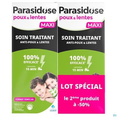 PARASIDOSE SOIN TRAIT 200ML X2