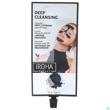 Iroha Collection Detox Masque Peel Off Charbon 25g