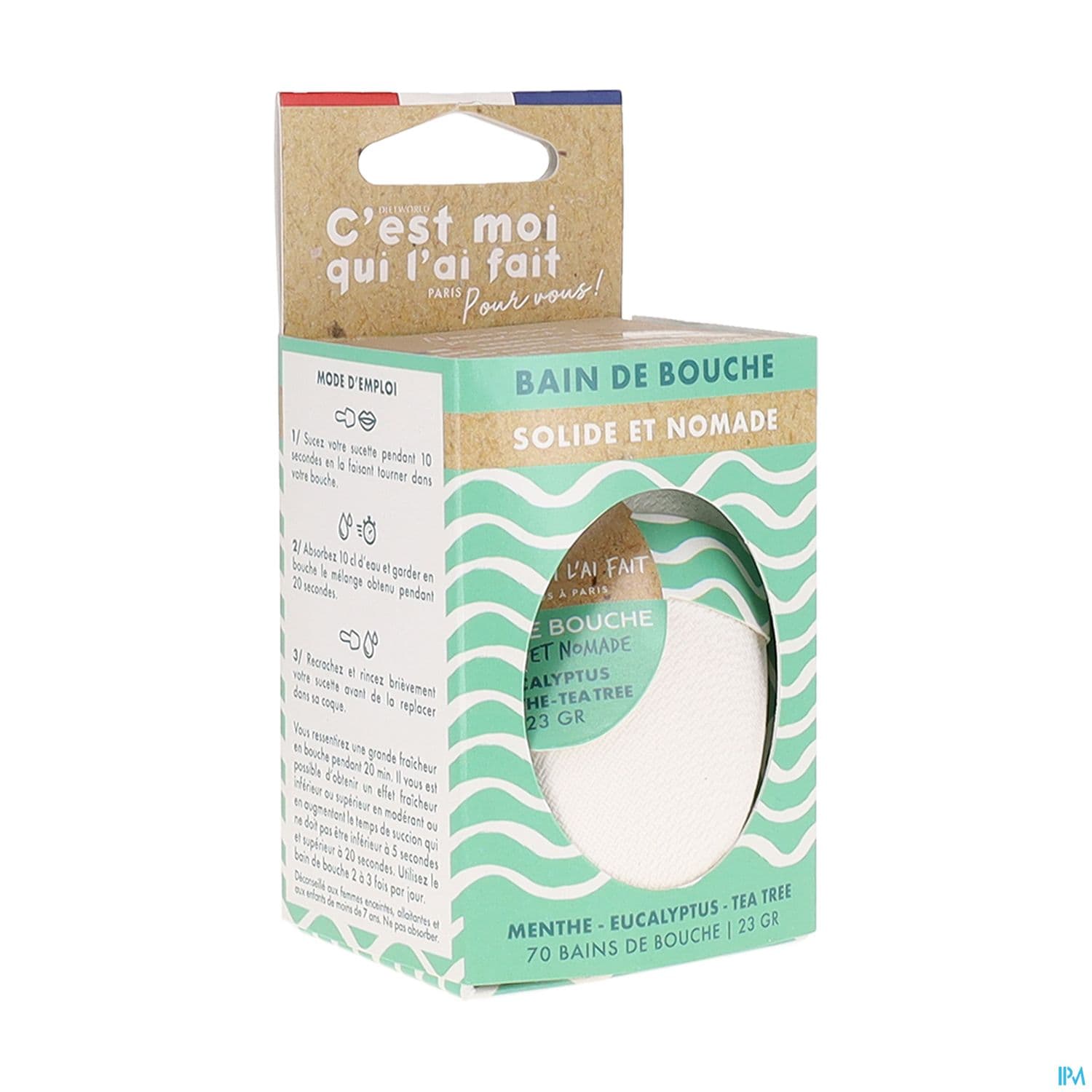 C'est Moi Qui l'ai Fait Bain De Bouche Solide Menthe Eucalyptus 23g