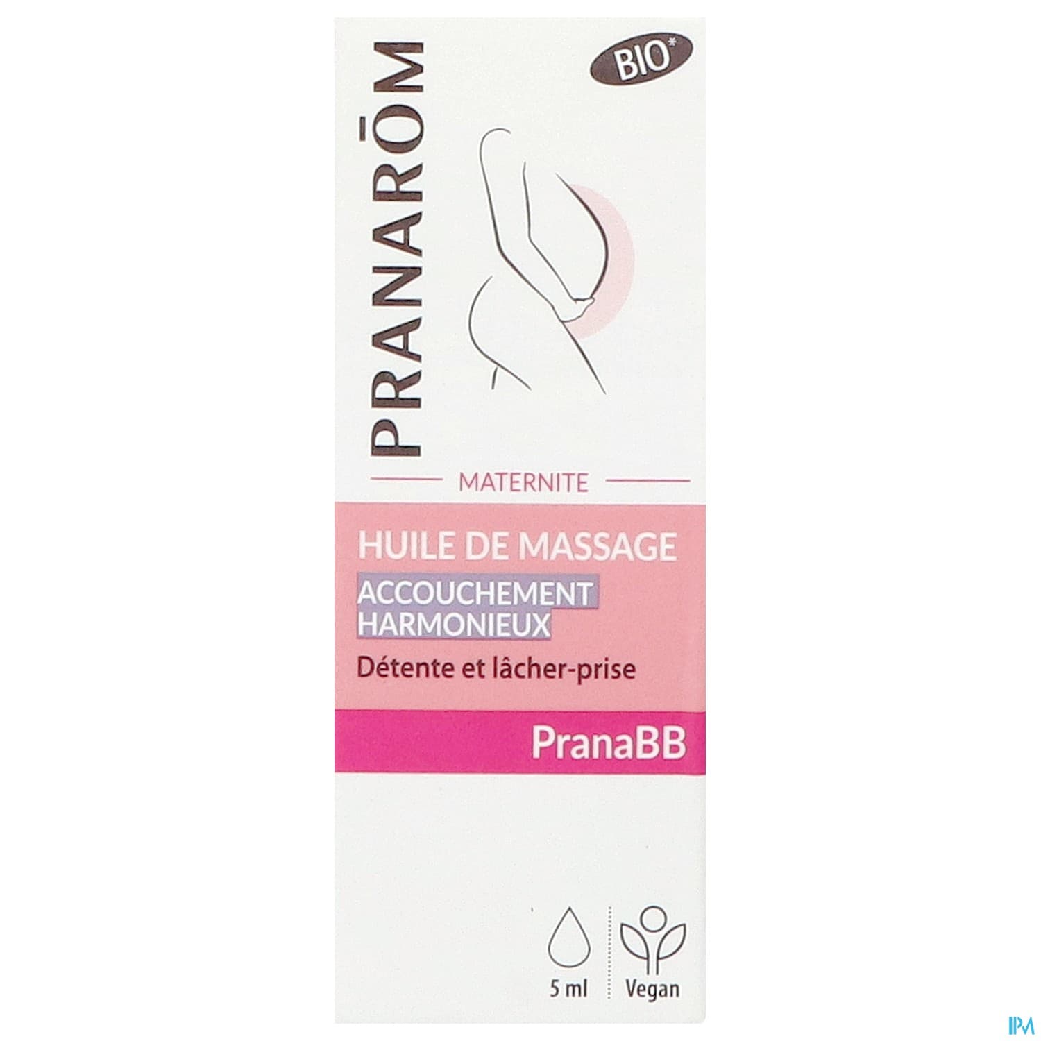 Pranarom Pranabb Maternite Huile Massage Accouchement Harmonieux Bio 5ml