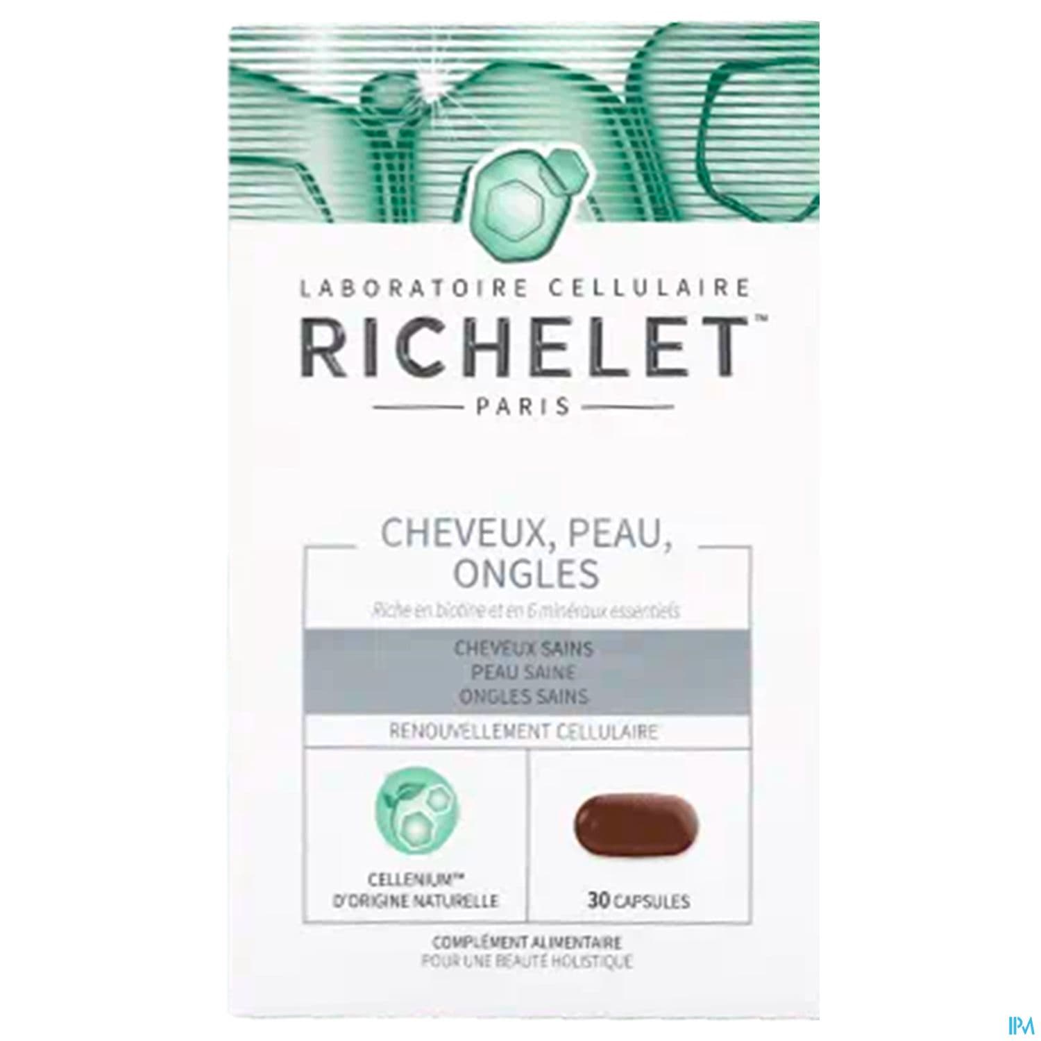 RICHELET CHEVEUX/PEAU/ONGLE CAPS30