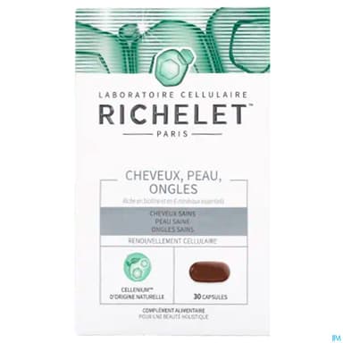 RICHELET CHEVEUX/PEAU/ONGLE CAPS30