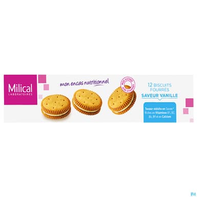 MILICAL MON BISCUIT FOURRE VANIL 8