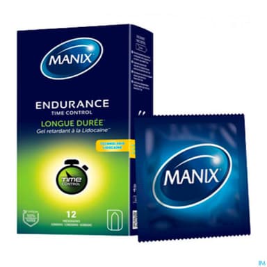 Manix Endurance Time Control Preservatif 12