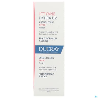 Ducray Ictyane Hydra Uv Creme Legere 40ml