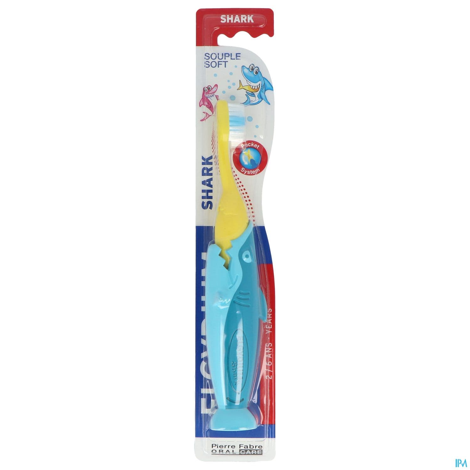 Elgydium Brosse Dents Enfant 2-6a Shark