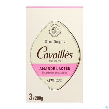 CAVAILLES SAV SURG AMANDE 200GX3