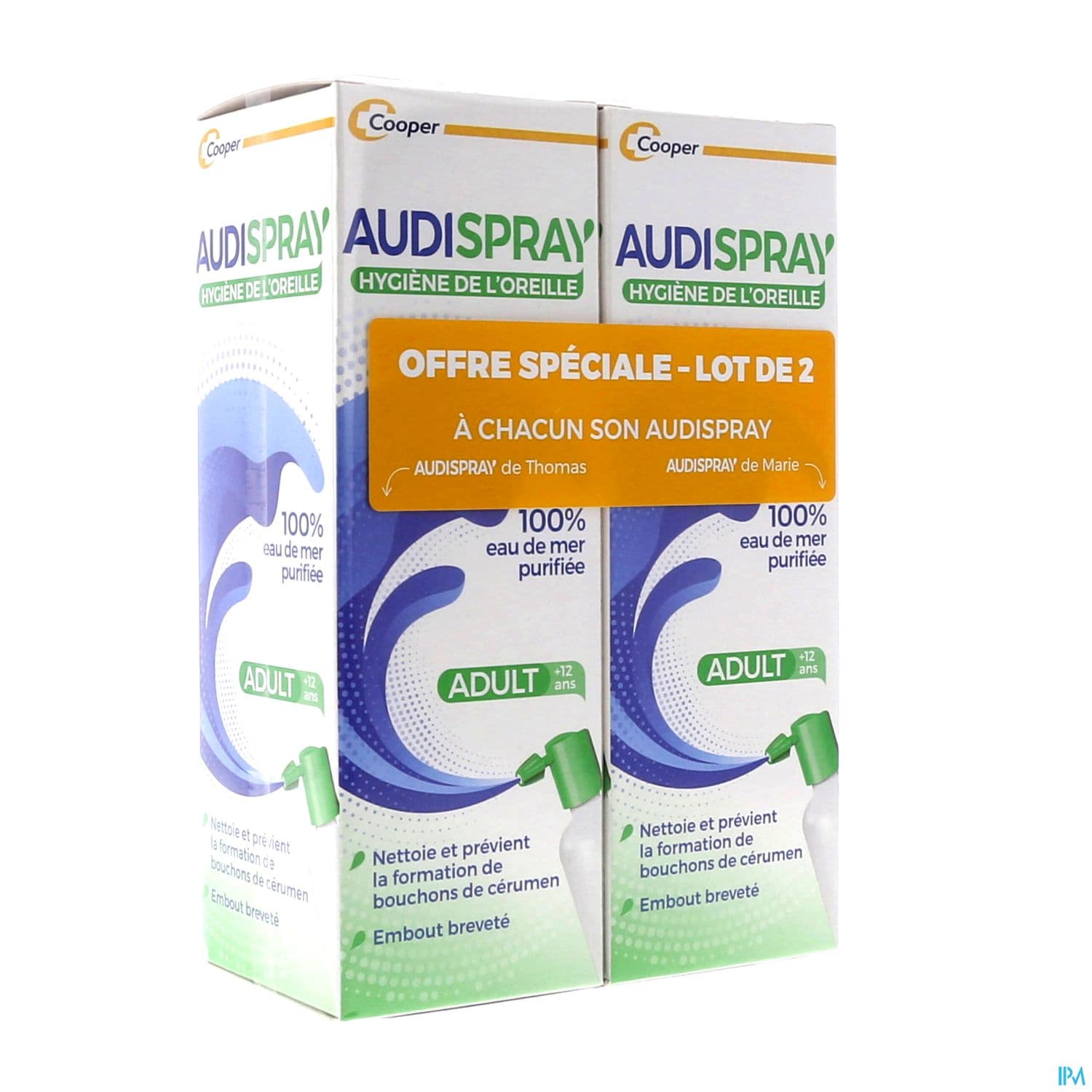 AUDISPRAY ADULTE SPRAY 50MLX2