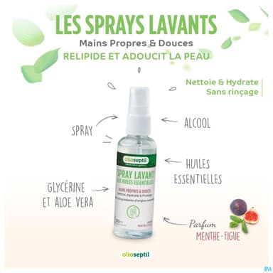 OLIOSEPTIL SPR LAV MENT FIGUE 50ML