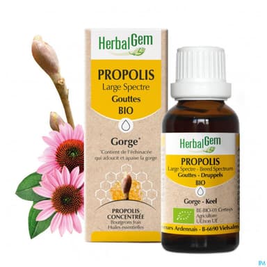 HERBALGEM PROPOLIS BIO GTTE 15ML