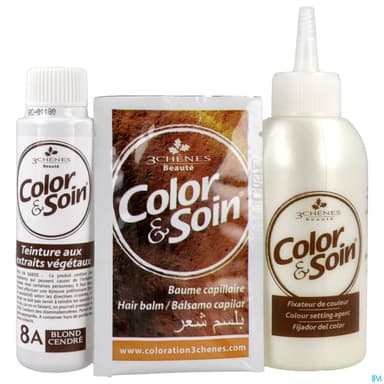 3 CHENES COLOR/SOIN BL CENDR 8A