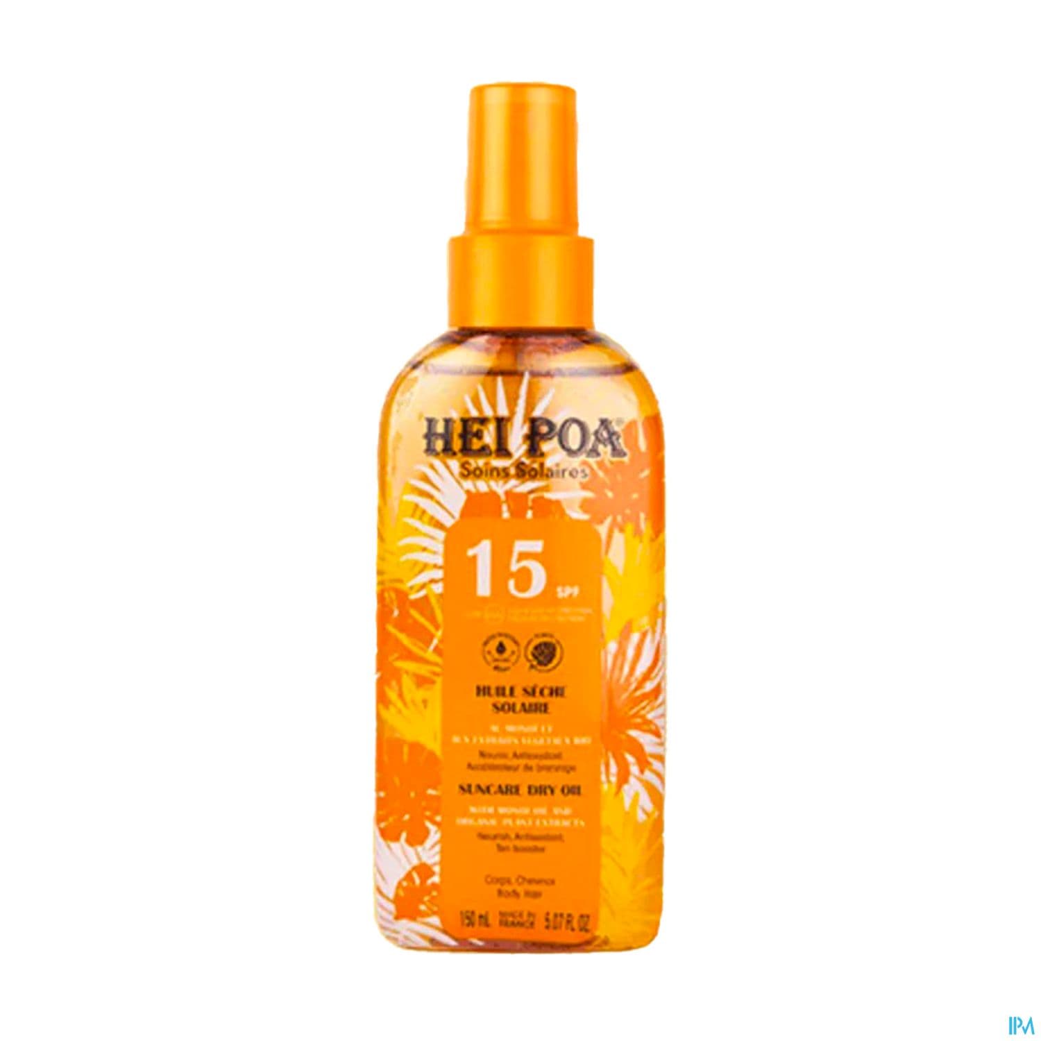 Hei Poa Huile Seche Solaire Spf15 Spray 150ml