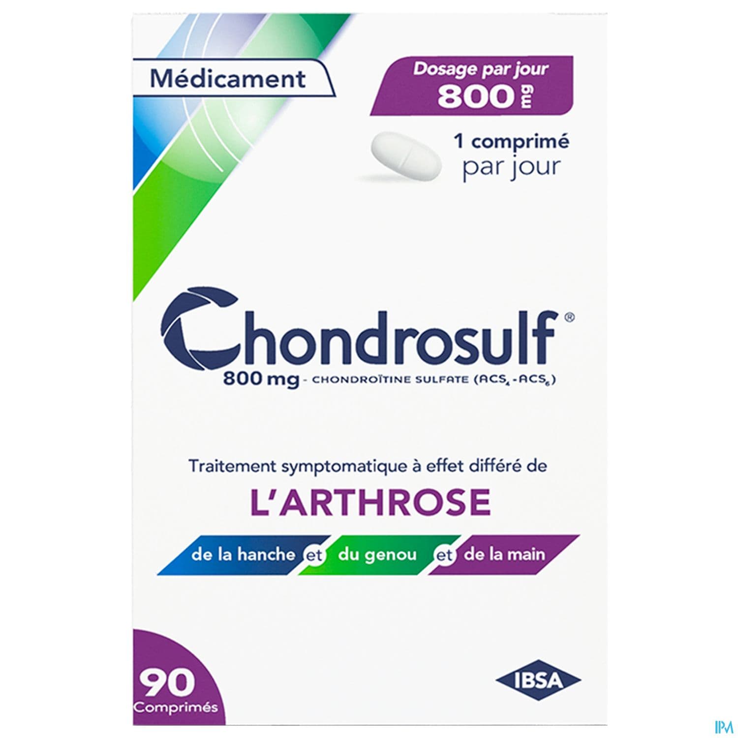 CHONDROSULF 800MG CPR 90