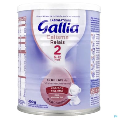 Gallia Calisma Relais 2eme Age 400g