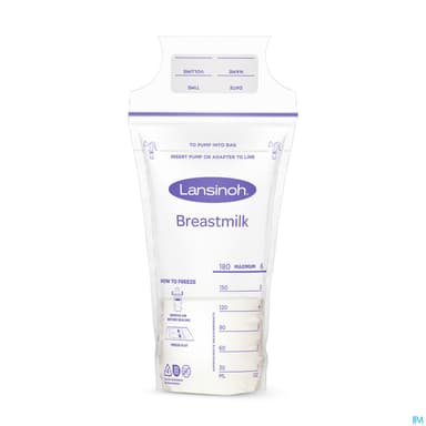 Lansinoh Sachet Conservation Lait Maternel50 40056