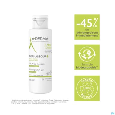 A-DERMA DERMALIBOUR+ CICA GEL100ML