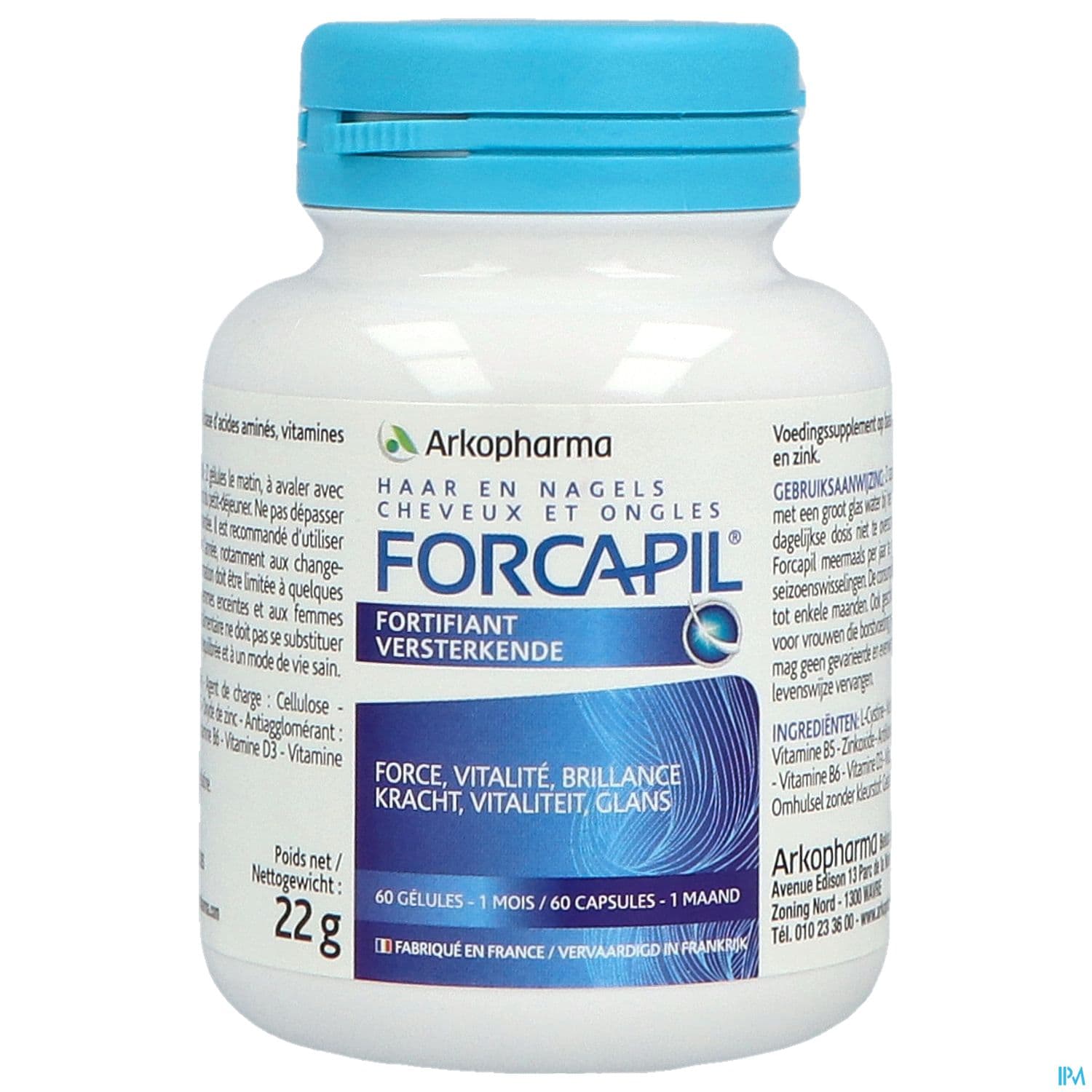 FORCAPIL COMPL ALIM GELUL 60
