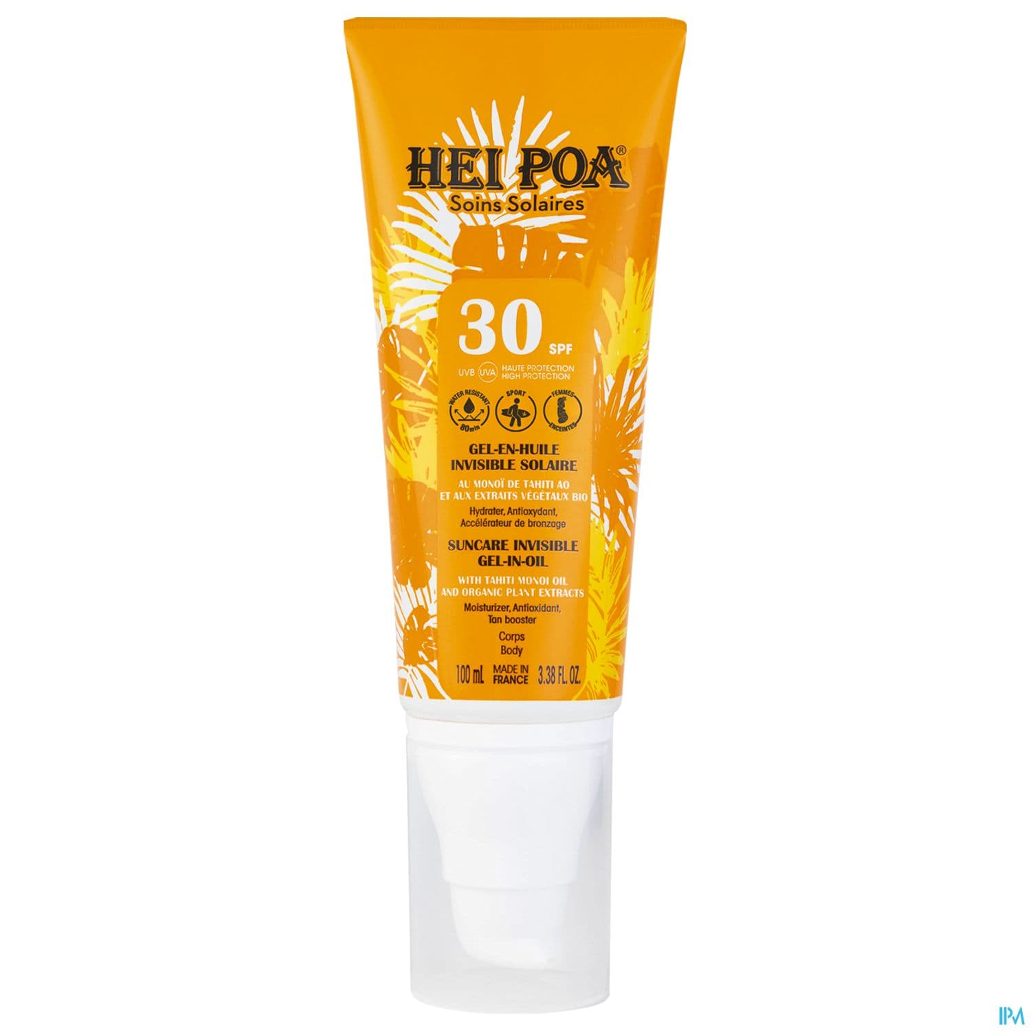 HEIPOA GEL EN HLE INVI SPF30 100ML