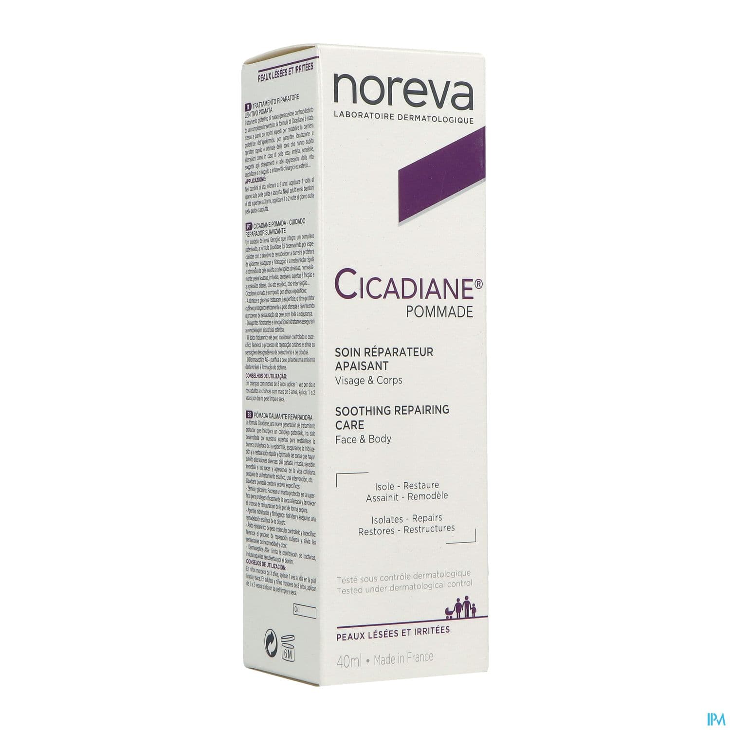 CICADIANE SOIN REPAR APAIS POM40ML