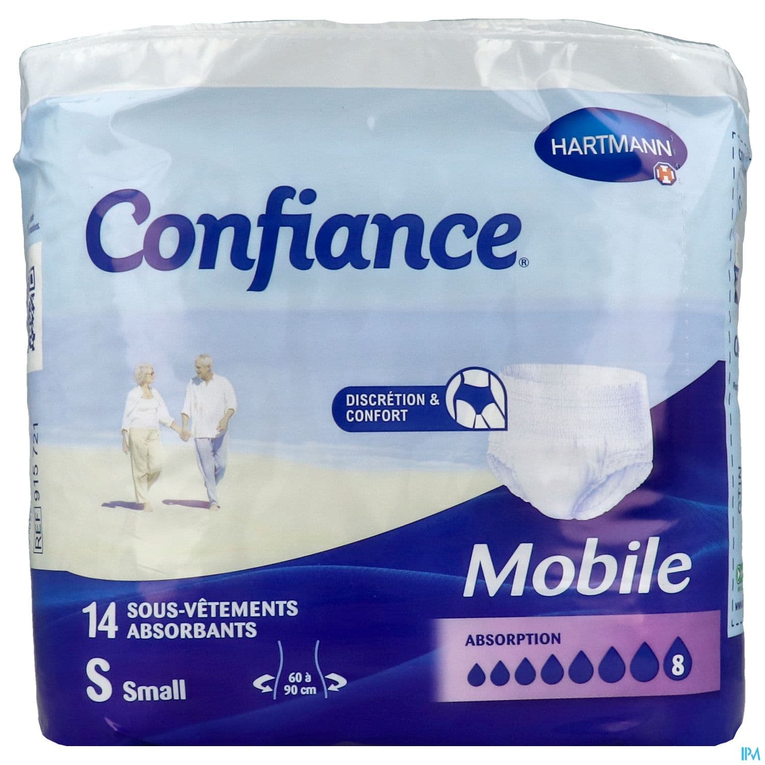 CONFIANCE MOBIL SLIP ABSOR 8G S 14