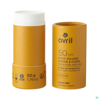 AVRIL SOLAIRE SPF50 STICK 50G