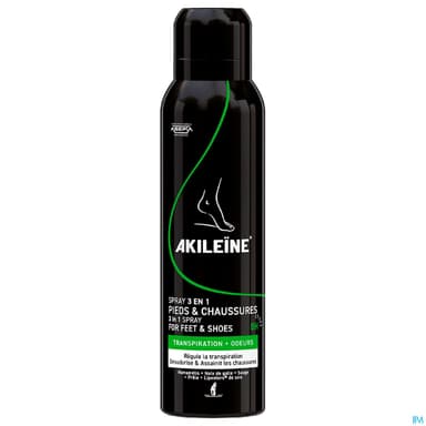 AKILEINE SPR PIED&CHAUS 3EN1 150ML