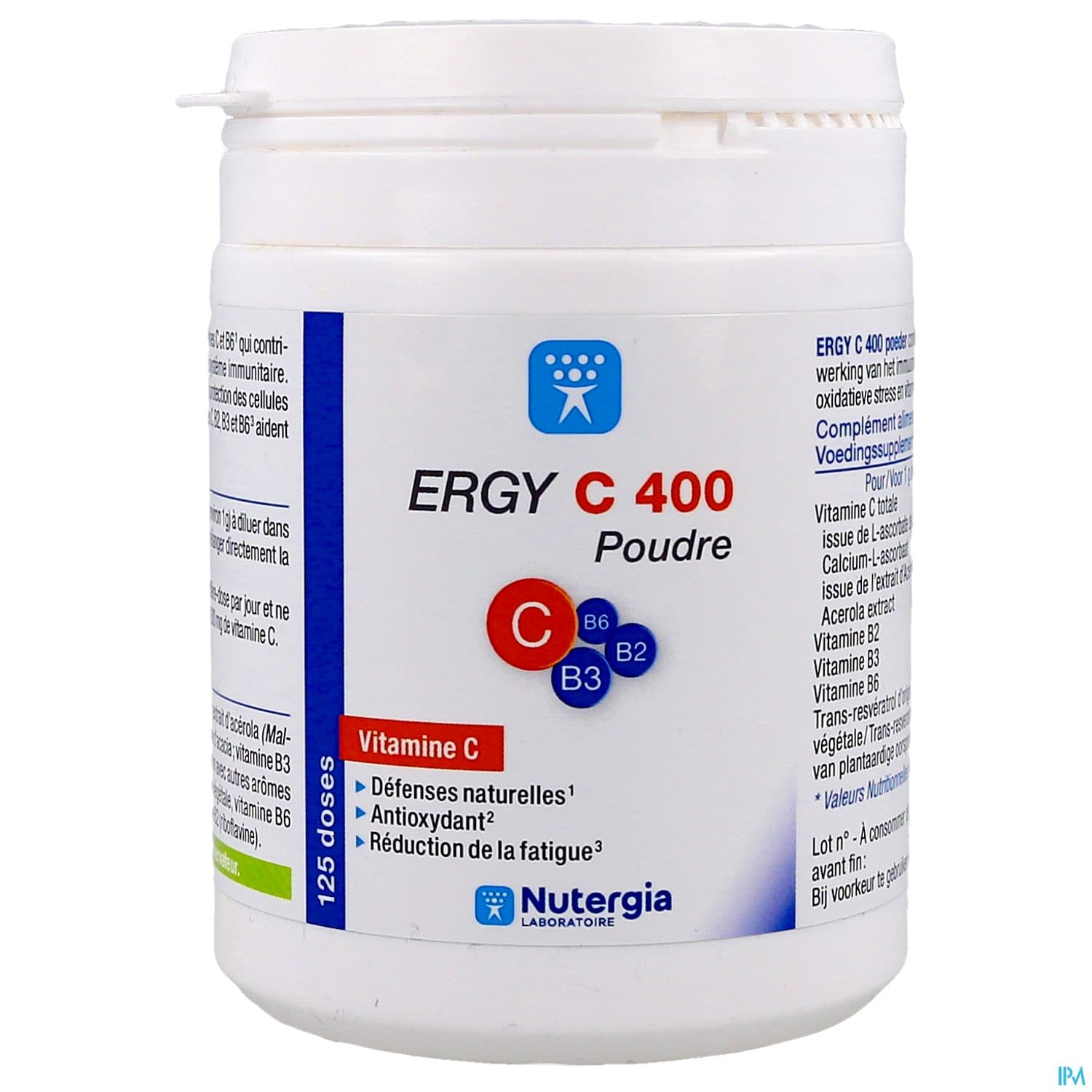ERGY C 400 PDR POT 125G