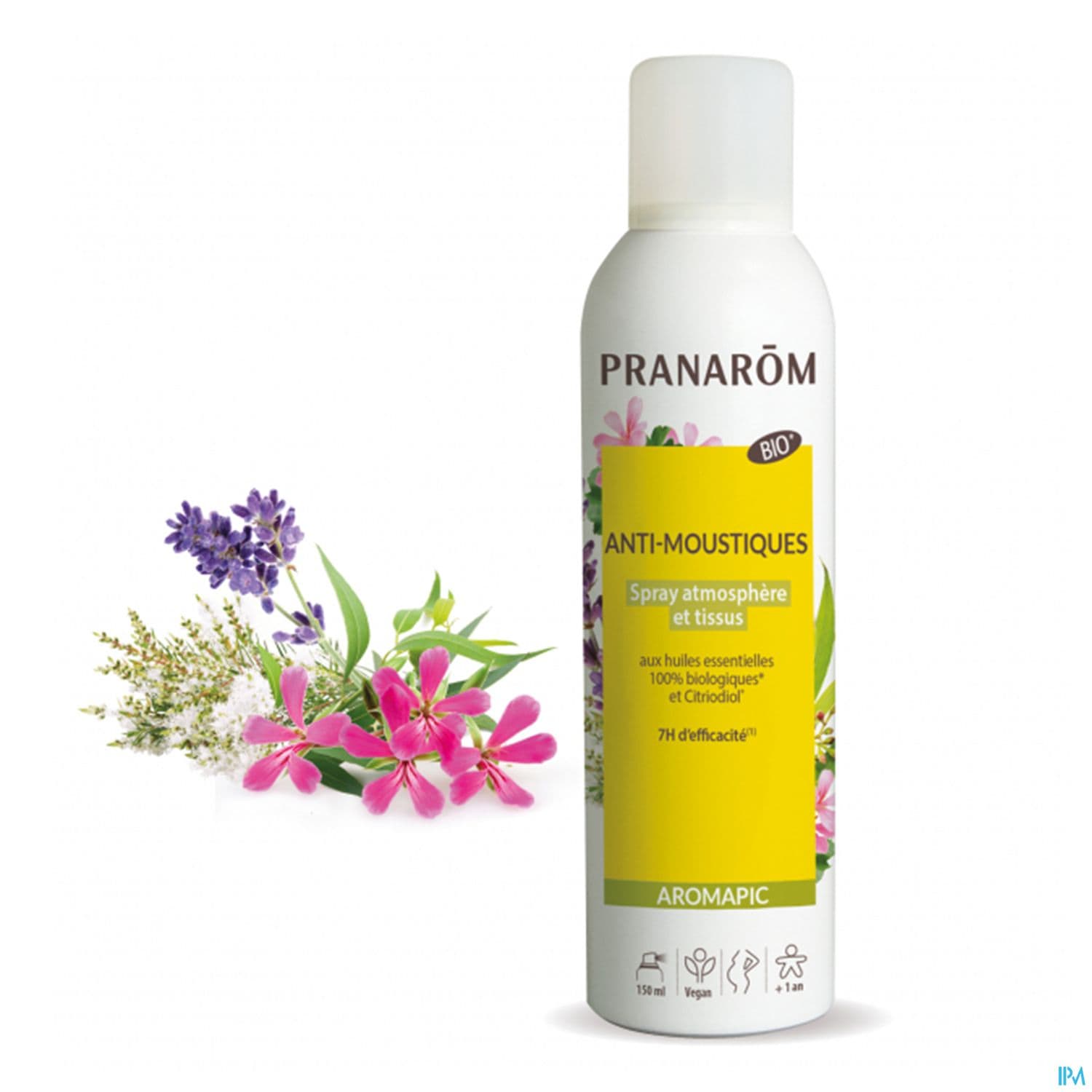 Pranarom Aromapic Spray Antimoustique Atmosphere Et Tissus 150ml