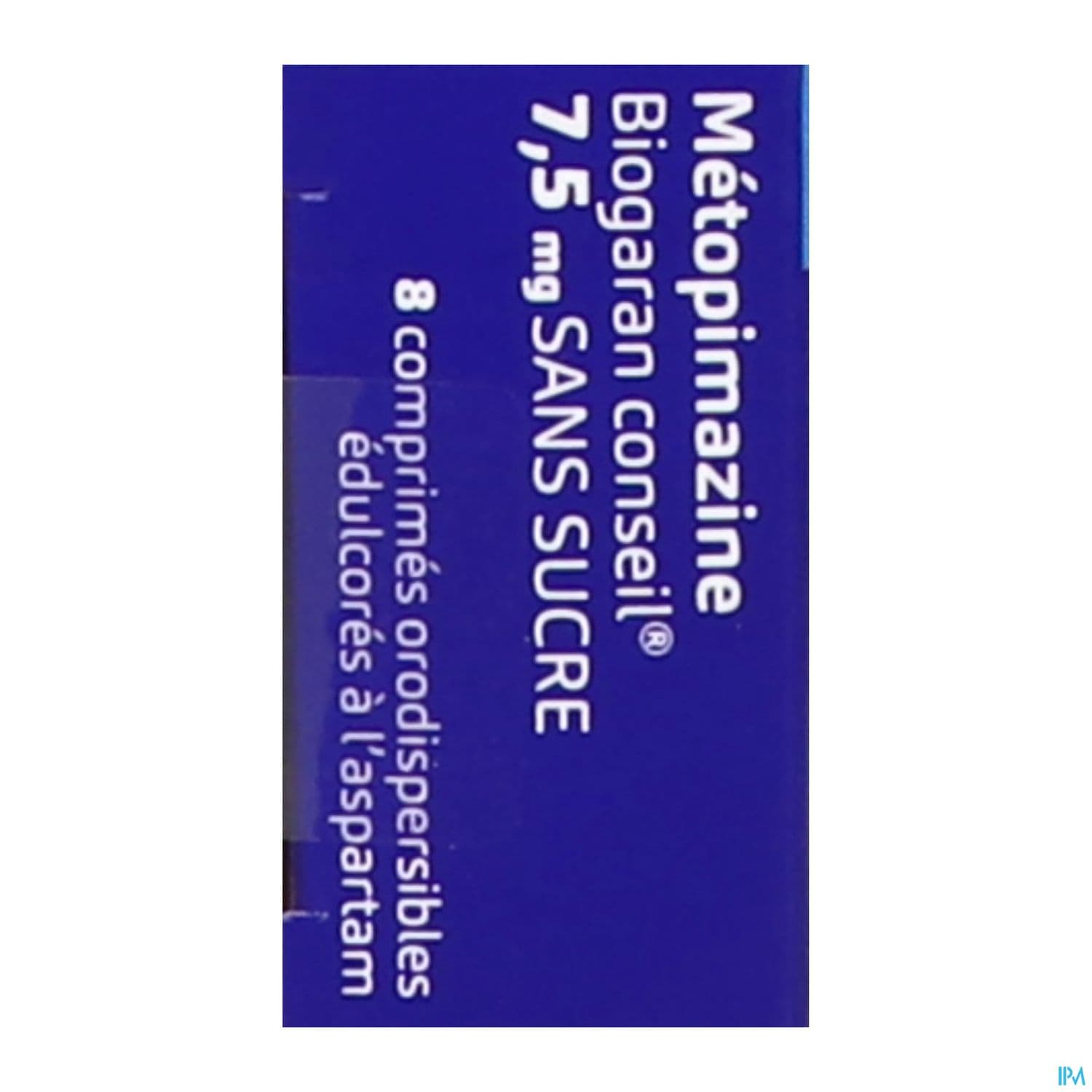 METOPIMAZINE 7,5MG BGR CS CP ORO 8