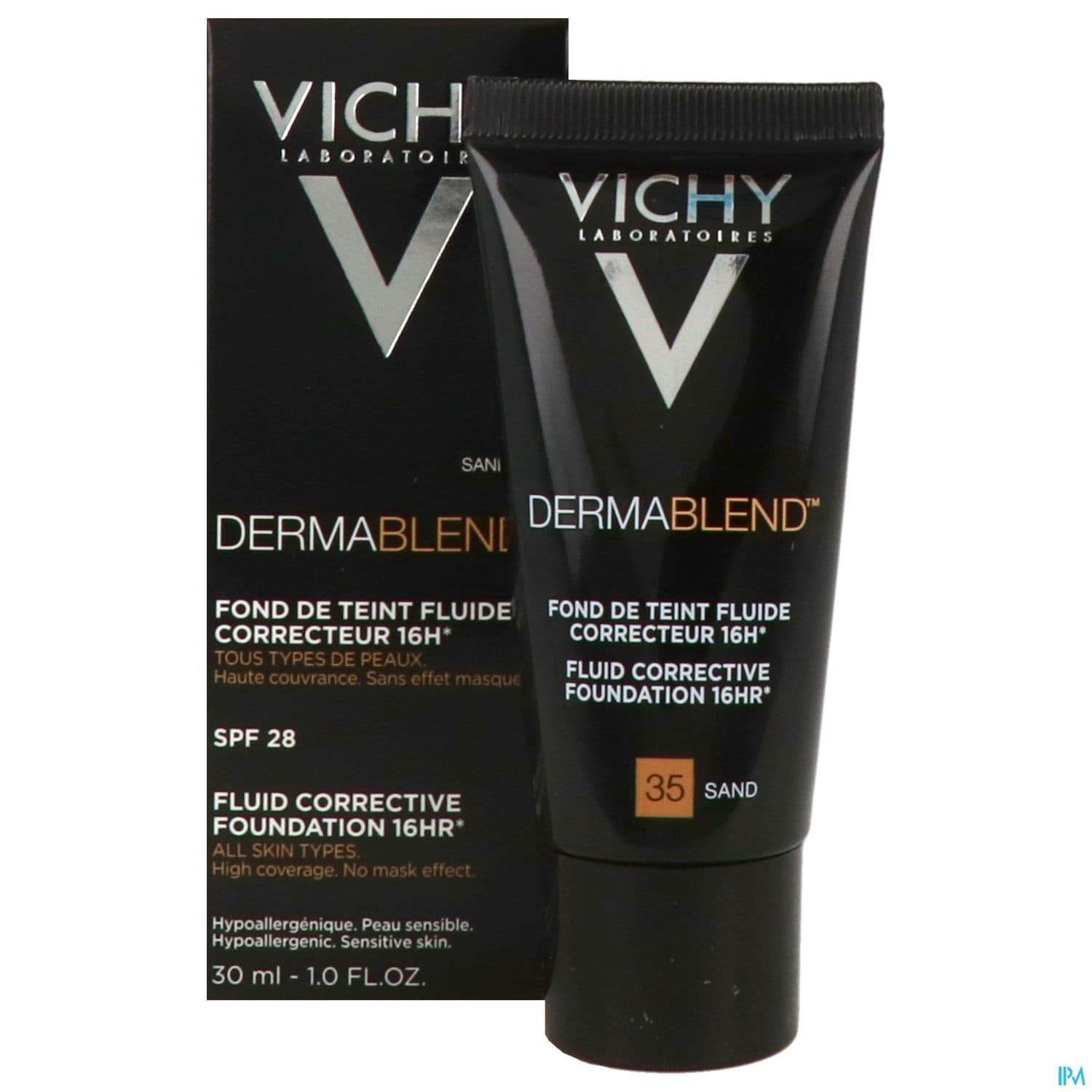 Vichy Dermablend Fluide Fond De Teint Correcteur 35 Sand 30ml
