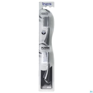 Inava Power Recharge Pour Brosse A Dents Electrique Black